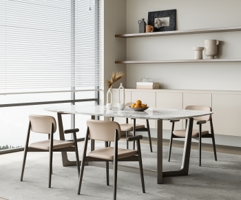 Modern Dining Table And Chairs-ID:860064989