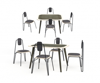 Modern Dining Table And Chairs-ID:912209032