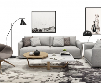 Modern Nordic Style Sofa Combination-ID:701561037