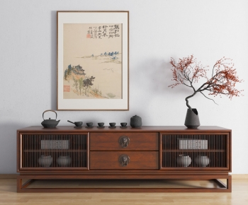 New Chinese Style Sideboard-ID:877185116