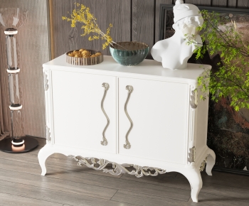 American Style Side Cabinet/Entrance Cabinet-ID:446341997