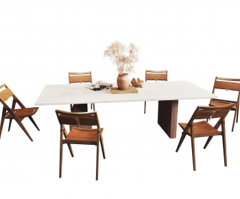 Modern Dining Table And Chairs-ID:674586062