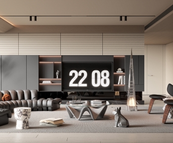 Modern A Living Room-ID:121049975