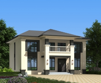 New Chinese Style Detached Villa-ID:816107033