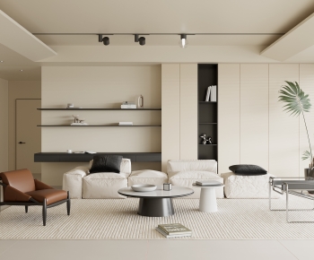 Modern A Living Room-ID:907459023