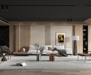 Modern A Living Room-ID:105072023