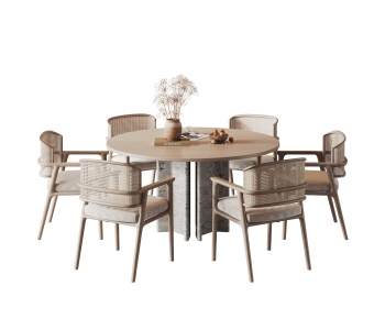 Nordic Style Dining Table And Chairs-ID:891087068