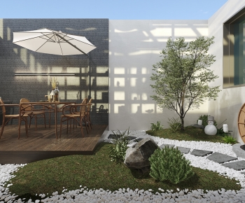 Modern Courtyard/landscape-ID:845448029