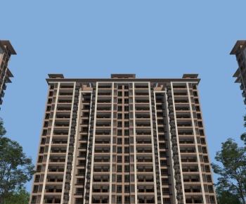 New Chinese Style Residential Building-ID:437655936