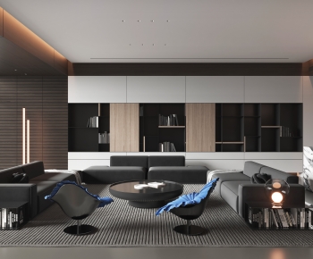 Modern A Living Room-ID:558312897
