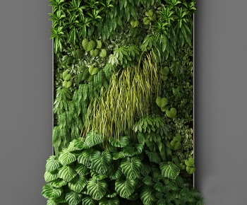 现代植物墙-ID:154989962