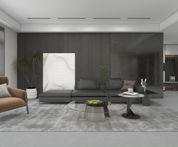 Modern A Living Room-ID:365009379