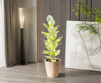 Modern Ground Green Plant Potted Plants-ID:823180723
