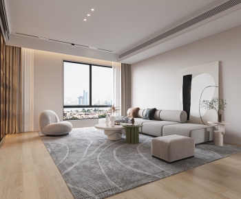 Modern A Living Room-ID:513345009