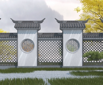 New Chinese Style Fence-ID:280554061