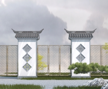 New Chinese Style Fence-ID:160129132