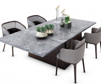 Modern Dining Table And Chairs-ID:153947118