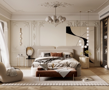 French Style Bedroom-ID:264849901