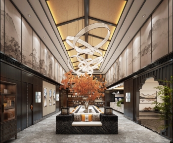 New Chinese Style Lobby Hall-ID:564783108