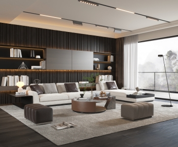 Modern A Living Room-ID:112854005