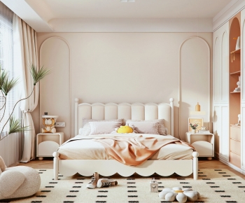 French Style Bedroom-ID:612915048