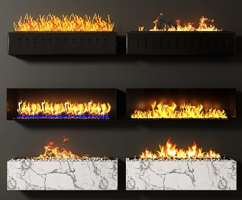 Modern Fireplace-ID:107650041