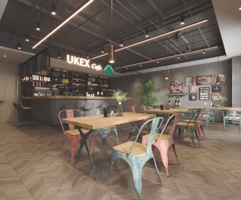 Industrial Style Cafe-ID:413774978