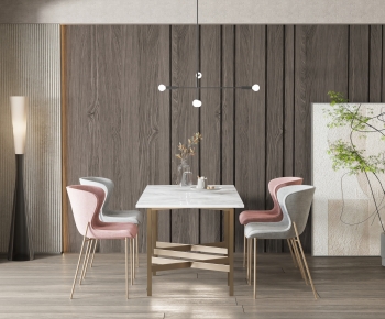 Modern Dining Table And Chairs-ID:919795996
