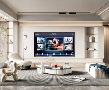 Modern A Living Room-ID:908329969