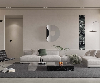 Modern A Living Room-ID:626667984