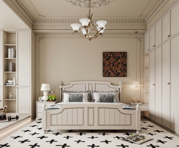 French Style Bedroom-ID:891608008