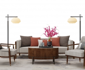 Modern Chinese Style Sofa Combination-ID:487421998