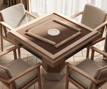 Modern Mahjong Tables And Chairs-ID:430197009