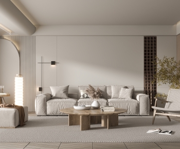 Wabi-sabi Style A Living Room-ID:267568117