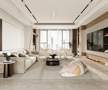 Modern A Living Room-ID:978775983