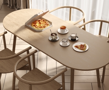 Modern Dining Table And Chairs-ID:172976022