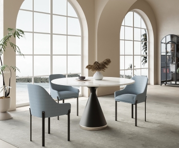 Modern Dining Table And Chairs-ID:451144933