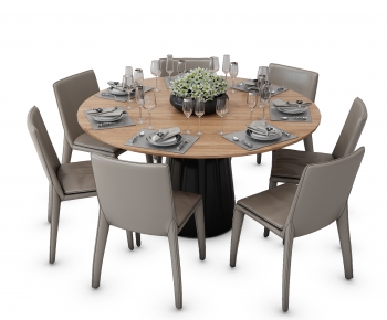 Modern Dining Table And Chairs-ID:180730852