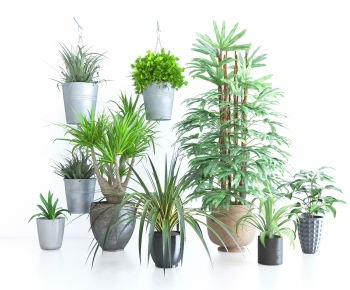 Modern Ground Green Plant Potted Plants-ID:192976007