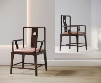 New Chinese Style Single Chair-ID:110413072