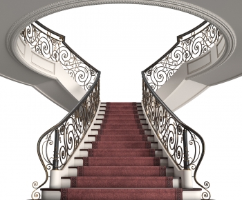 European Style Staircase-ID:376560759