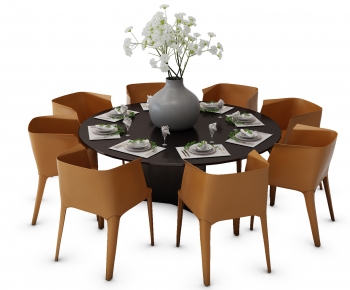 Modern Dining Table And Chairs-ID:223855978