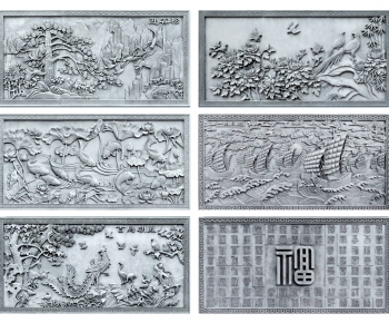 Chinese Style Landscape Wall-ID:800807003