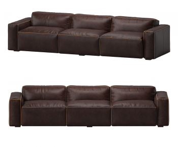 Modern Three-seat Sofa-ID:302474987