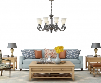 Simple European Style Sofa Combination-ID:422966002