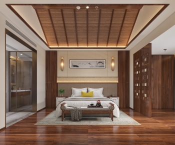 New Chinese Style Guest Room-ID:925184019
