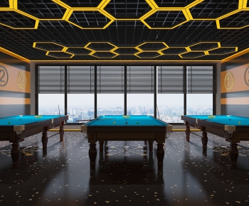 Modern Billiard Room-ID:674514061