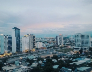 鸟瞰都市风景-ID:5666413