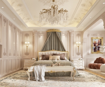 French Style Bedroom-ID:881506923