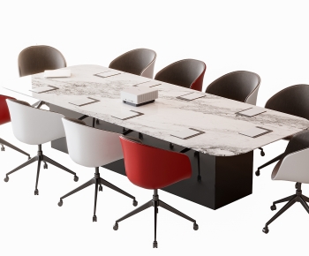 Modern Office Desk And Chair-ID:314199959